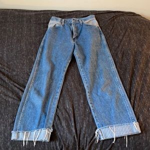 Wrangler striped jeans!